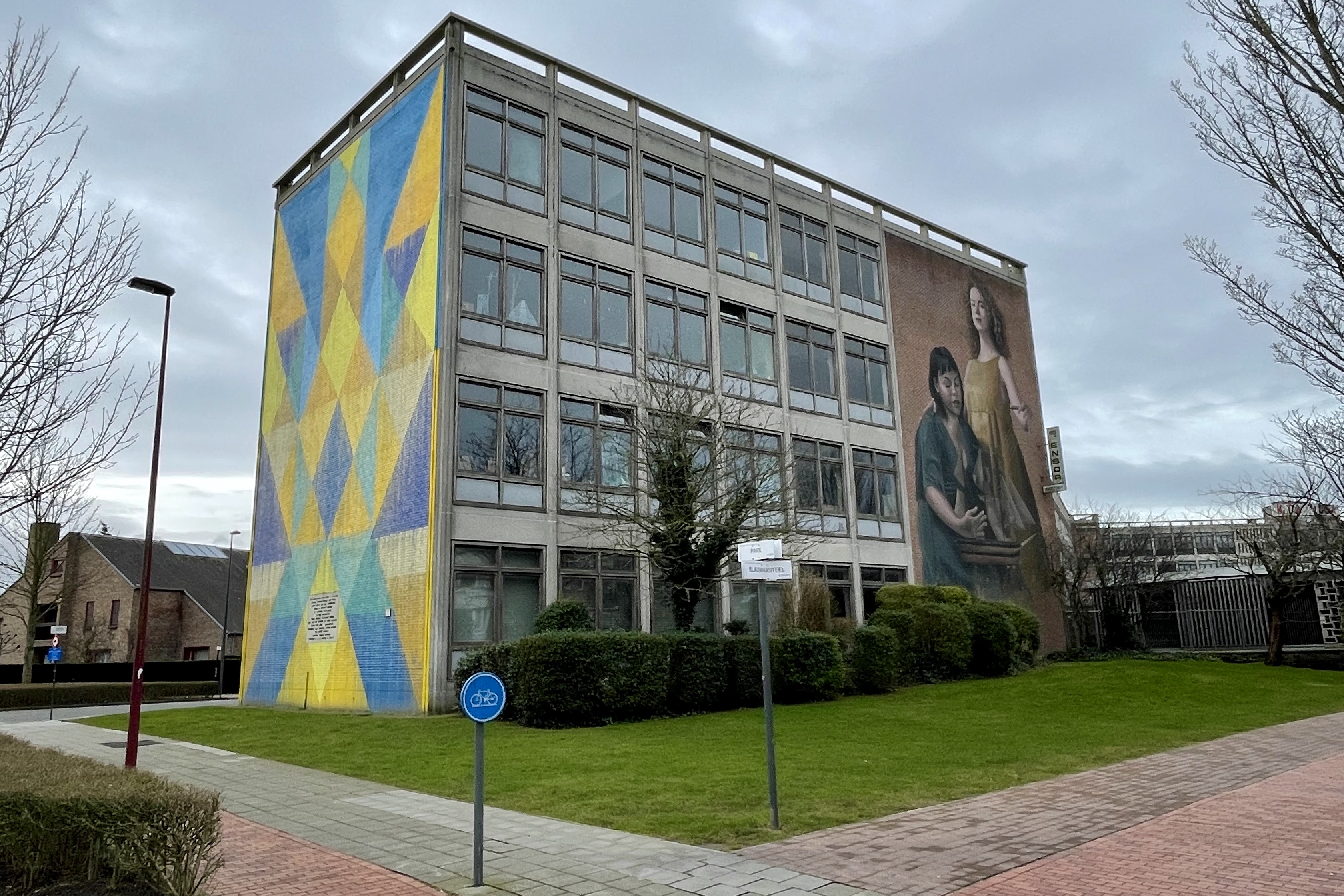 The Crystal Ship Street Art, Ostend Belgium