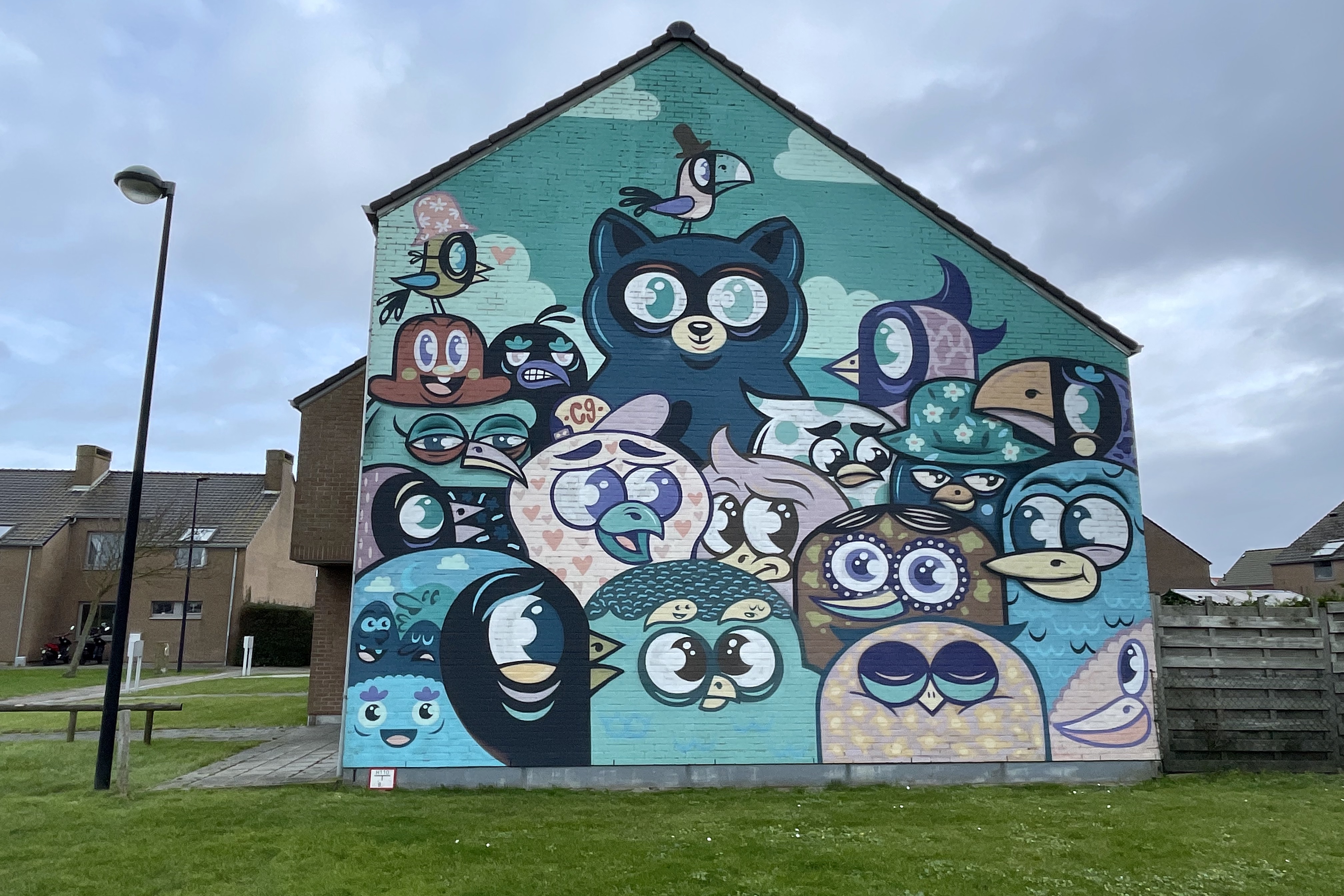 The Crystal Ship Street Art by Buck, Ostend Belgium