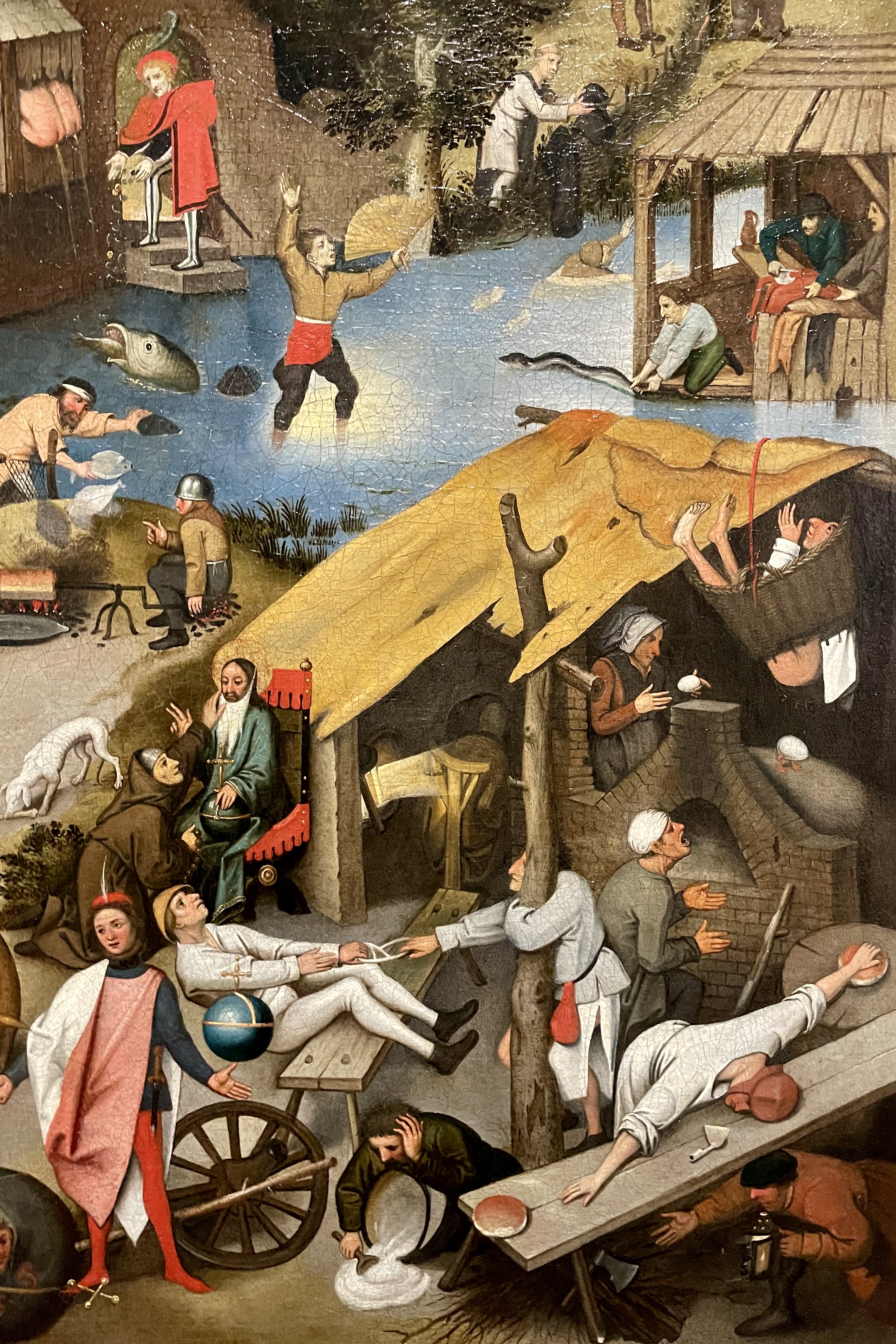 Proverbs by Pieter Brueghel, Snijder-Rockoxhuis, Antwerp, Belgium