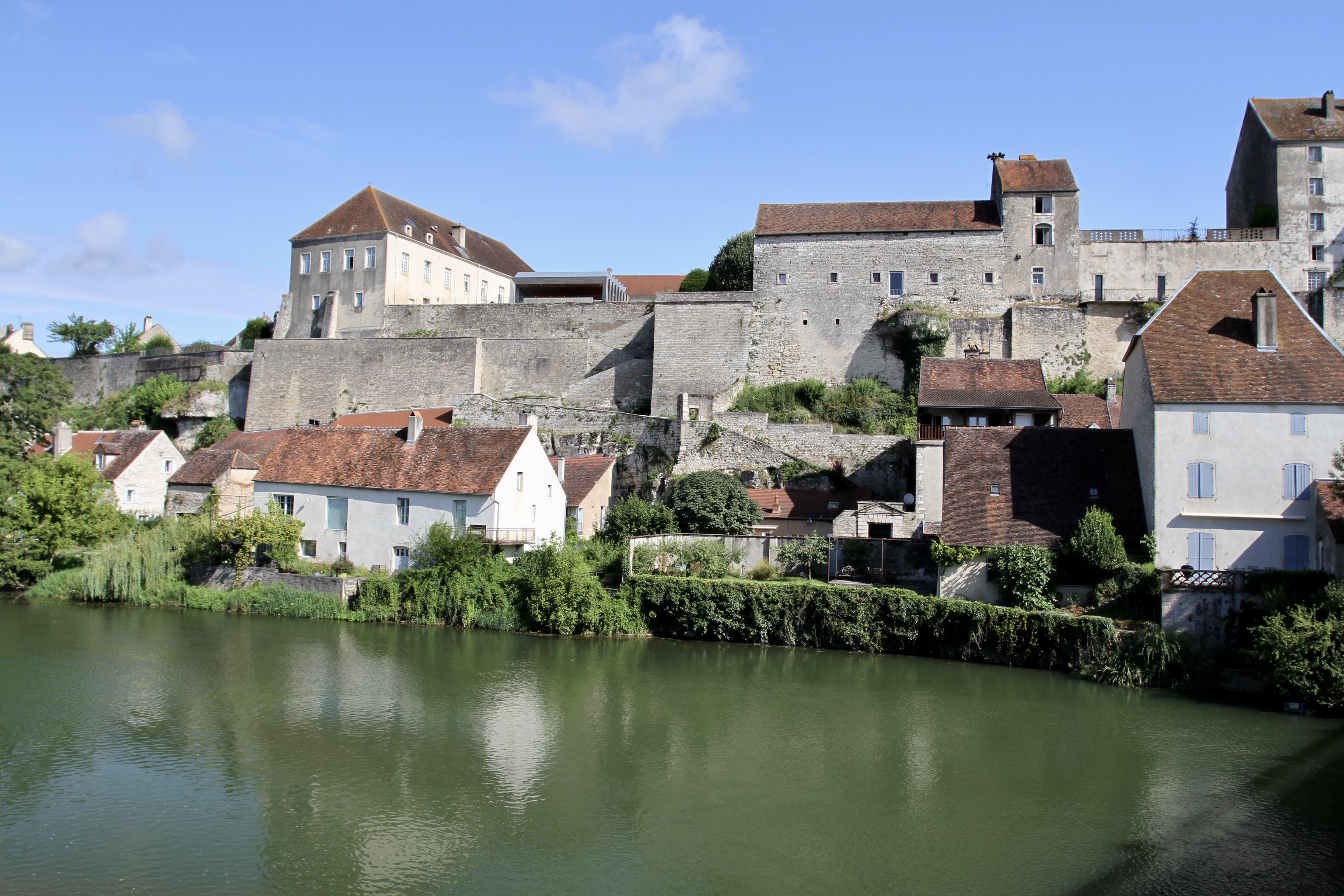 RIver Ognon, Pesmes, France
