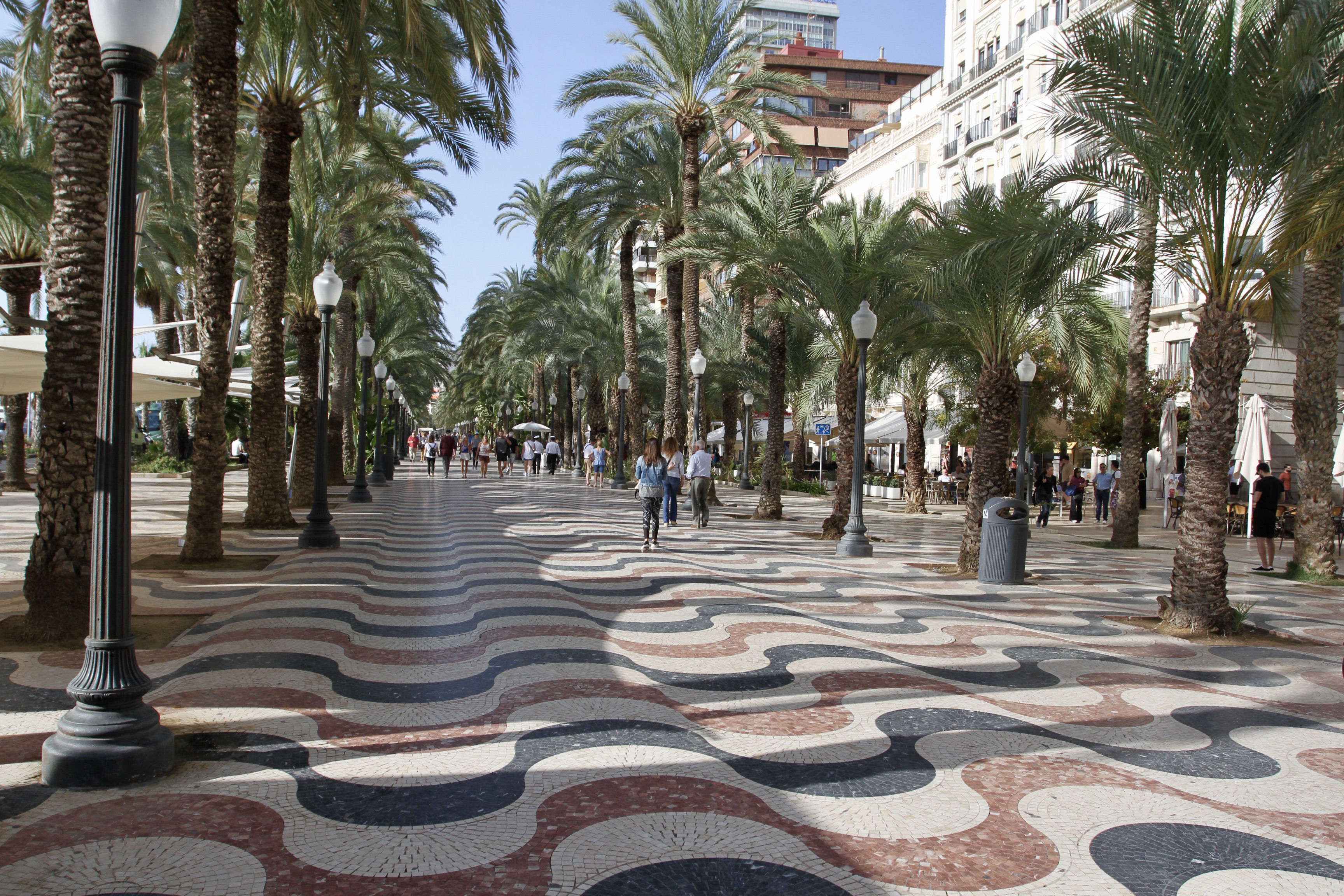 Esplanada d'Espanya, Alicante, Spain