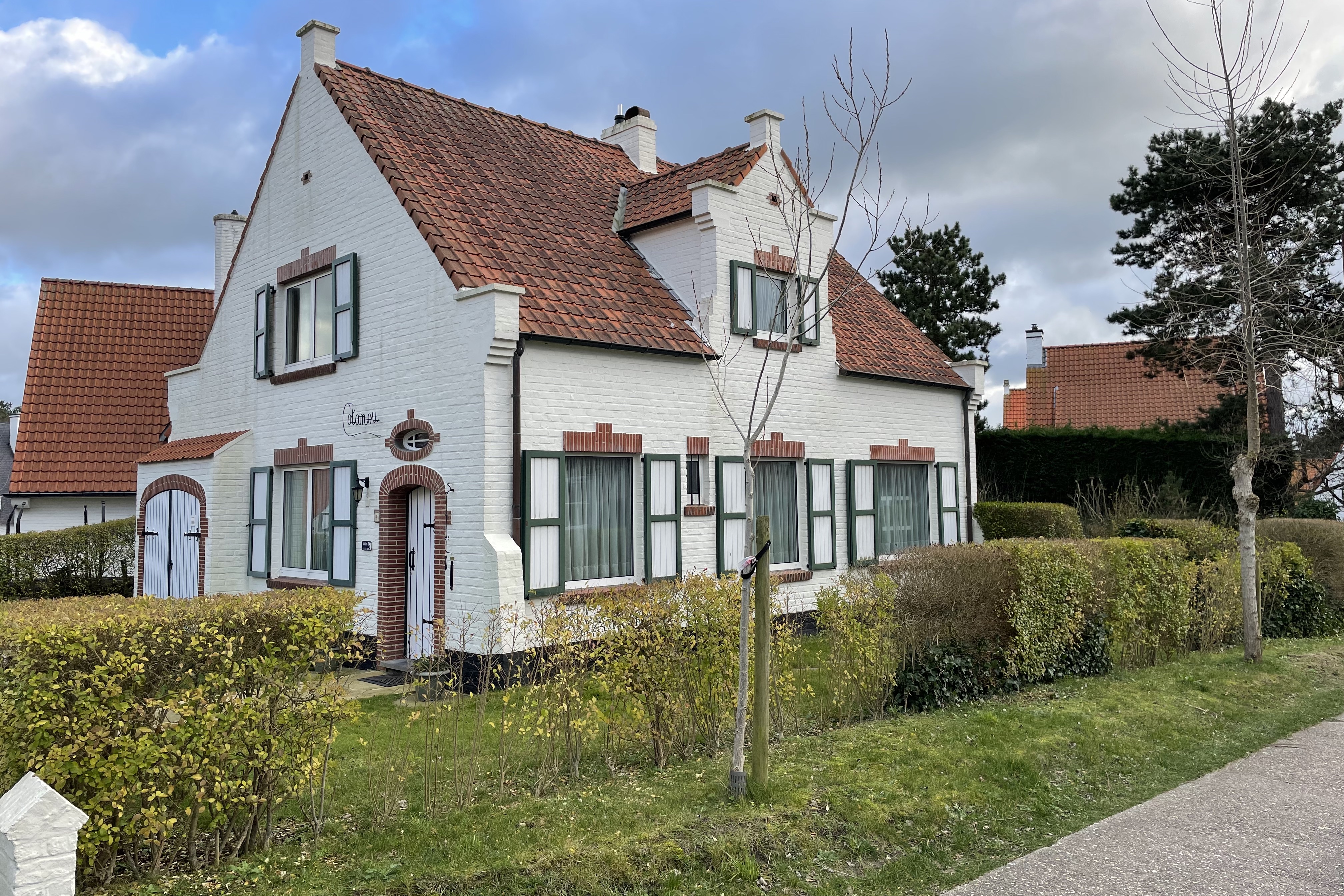 House in De Haan, Beaufort Sculpture Park, Flemish coast, Belgium