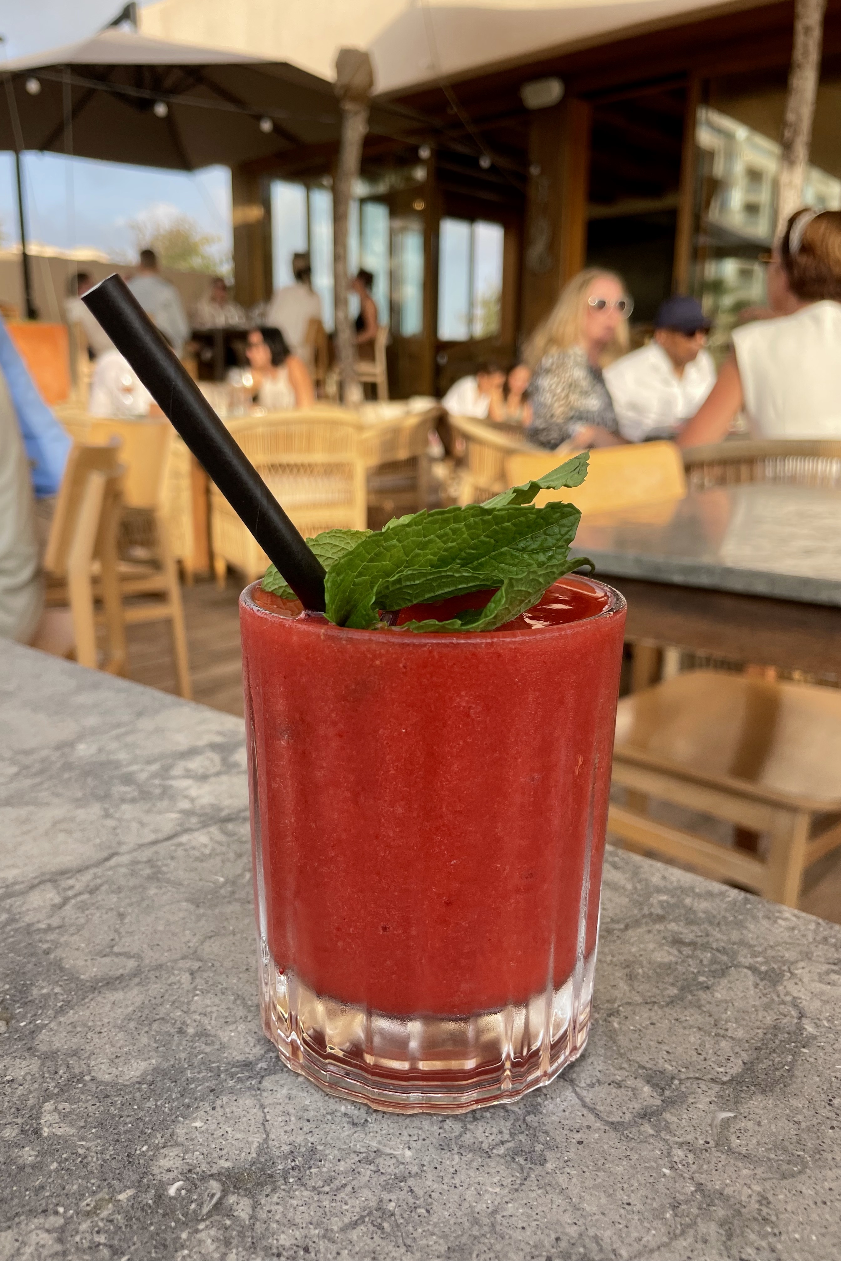 Cocktails, Platja de Can Pere Antoni, Palma, Mallorca, Spain