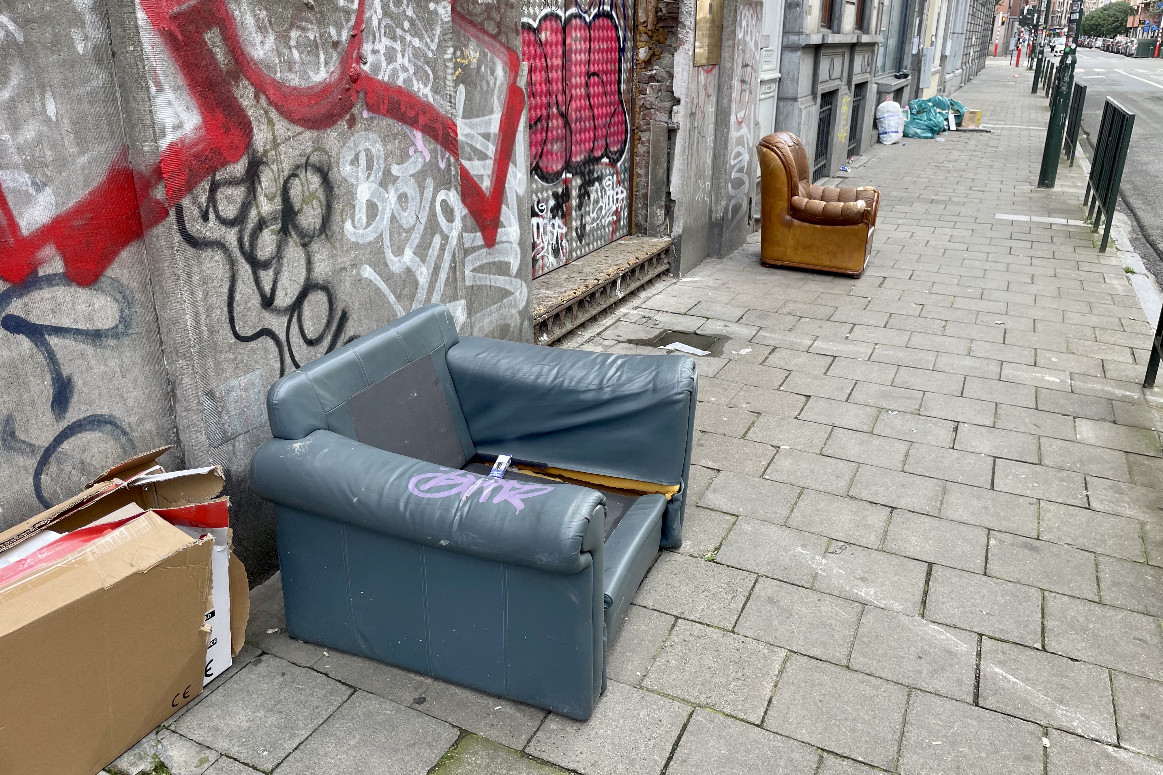 Chair wars, Brussels, Belgium
