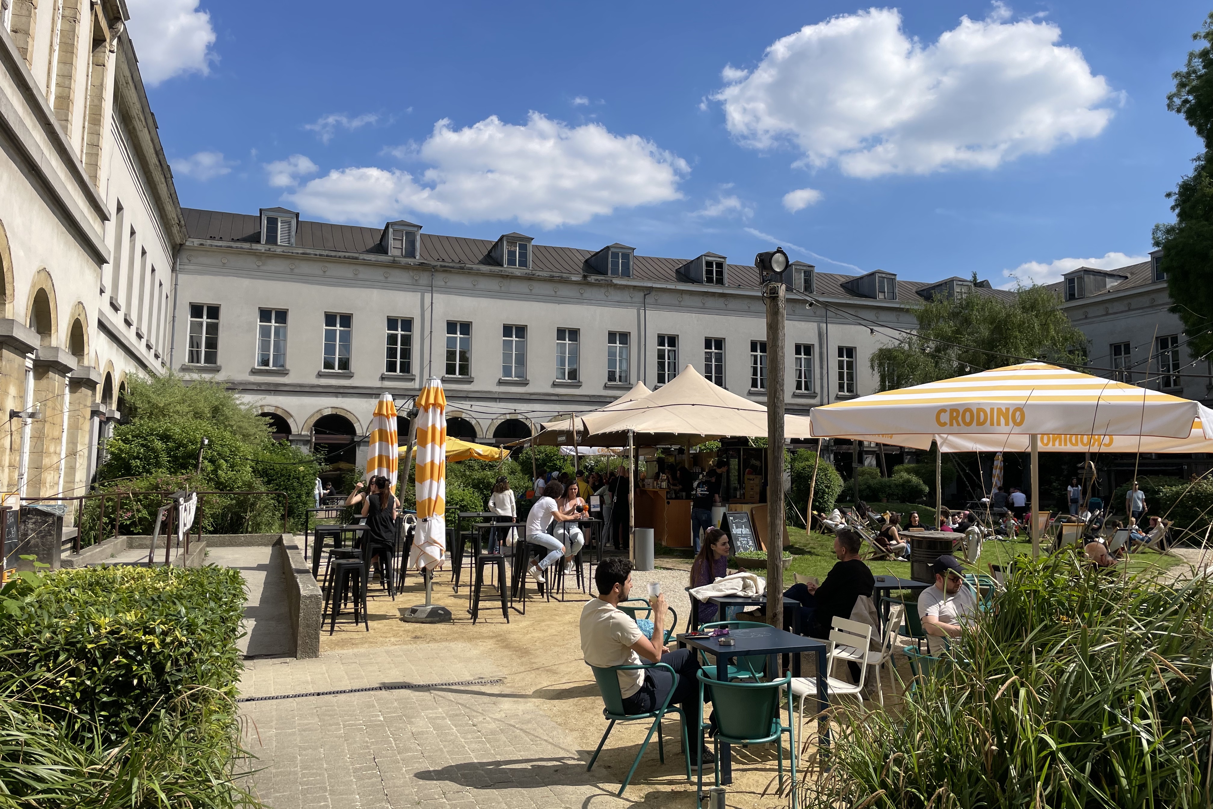 Jardin Hospice, Saint Catherine, Brussels, Belgium