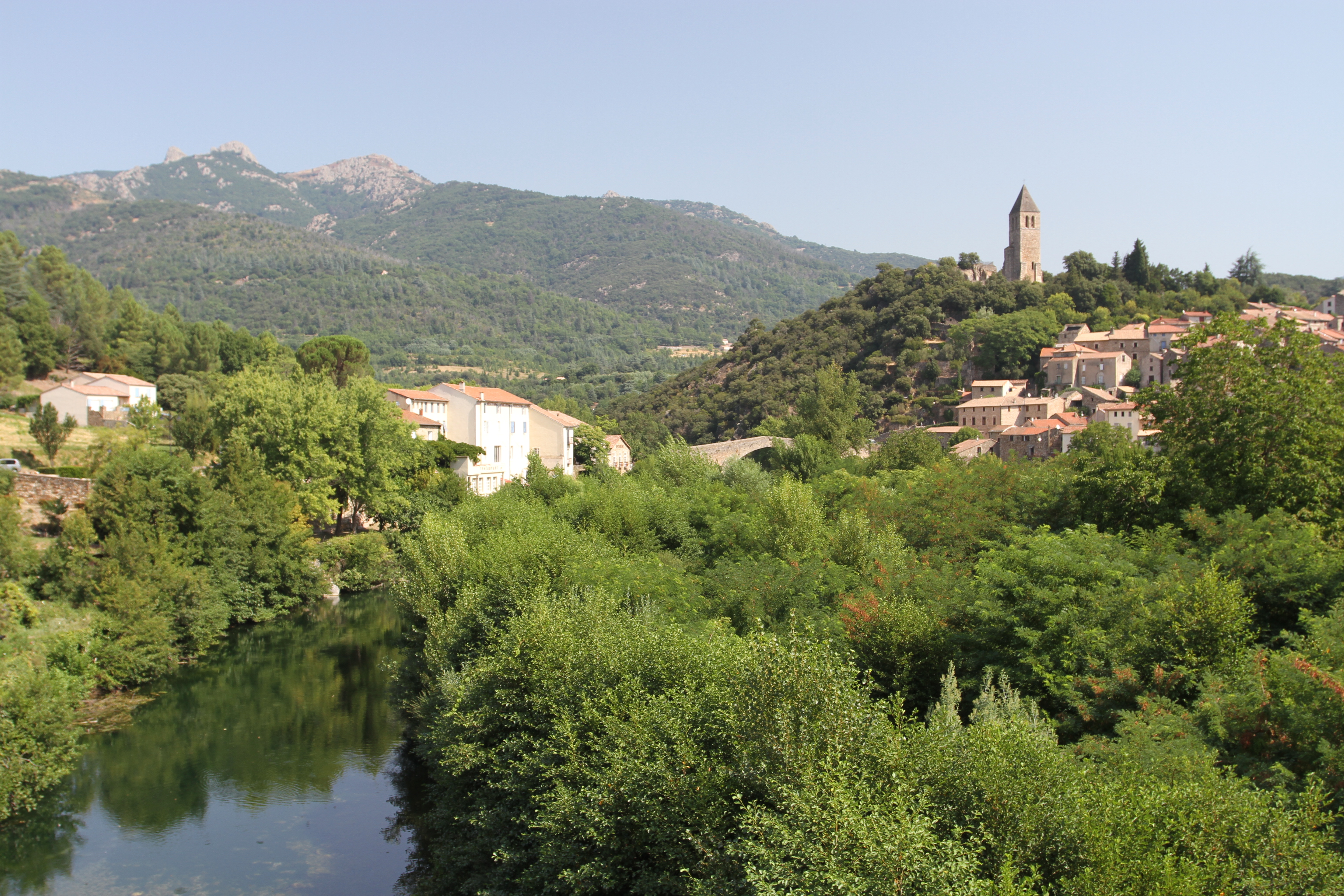 Olargues, Languedoc, France