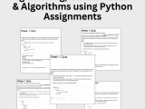 Pdsa Using Python Assignments Notes Le Lo