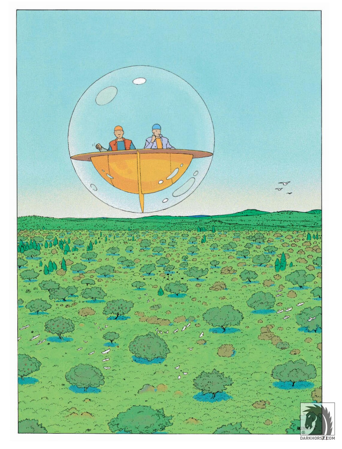 エデンの世界 Moebius 392ページ Review: The World of Edena by Moebius - RetroFuturista