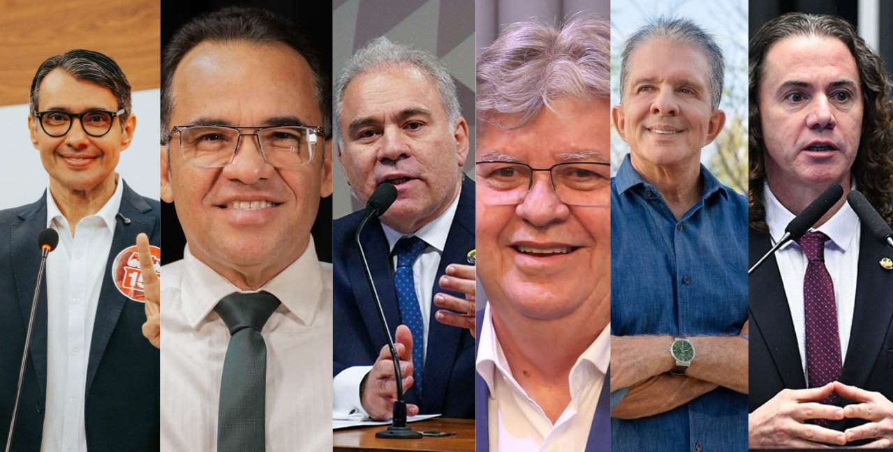 Quaest para o Senado na PB: João, 27%; Veneziano, 17%; Nabor, 9%, Queiroga, 6%, Major Fábio, 5%