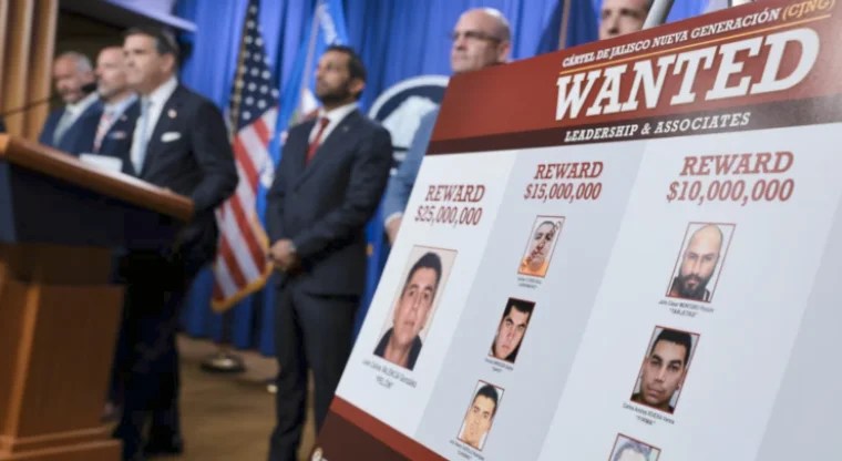 EEUU Ofrece 100 Millones por Líderes del Cartel Jalisco Nueva Generación