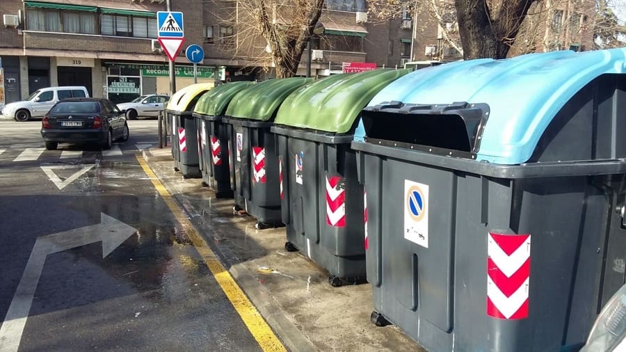 contenedores basura getafe