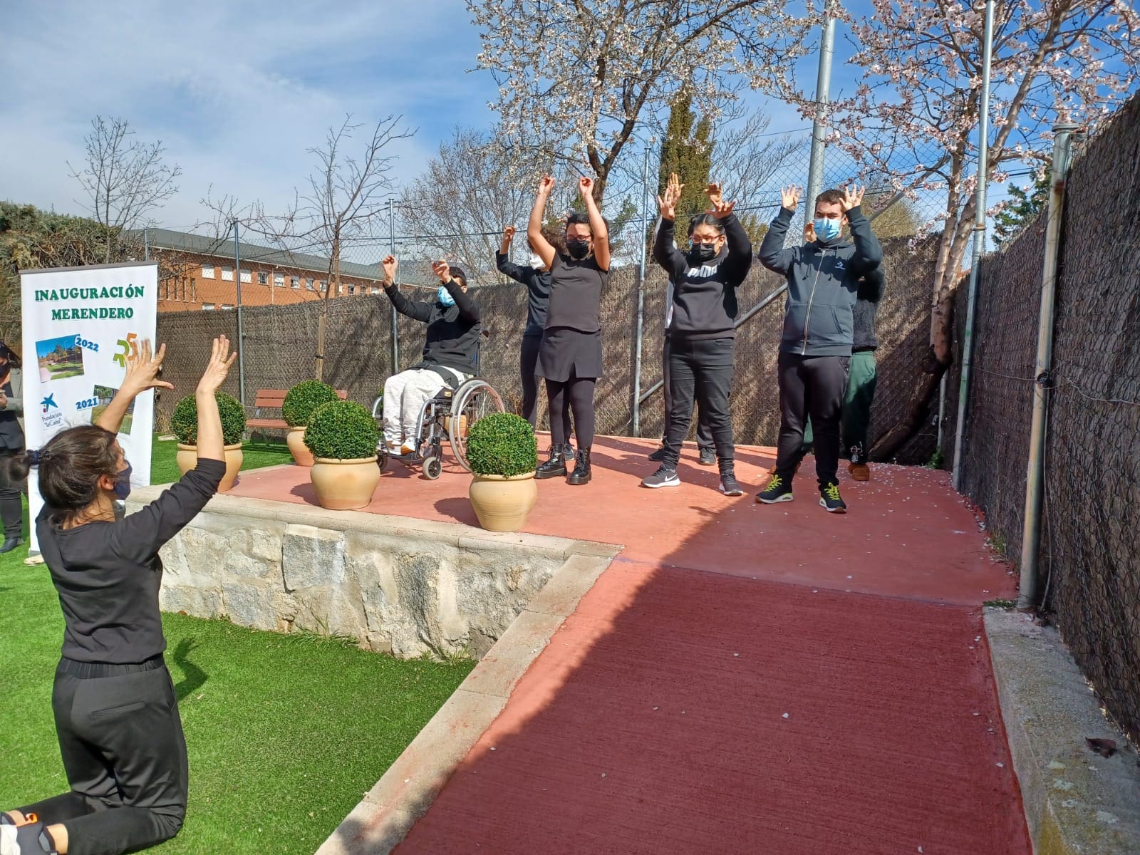El CPEE Peñalara inaugura un nuevo espacio dedicado para realizar actividades al aire libre (Foto: AMPA Colegio Peñalara)