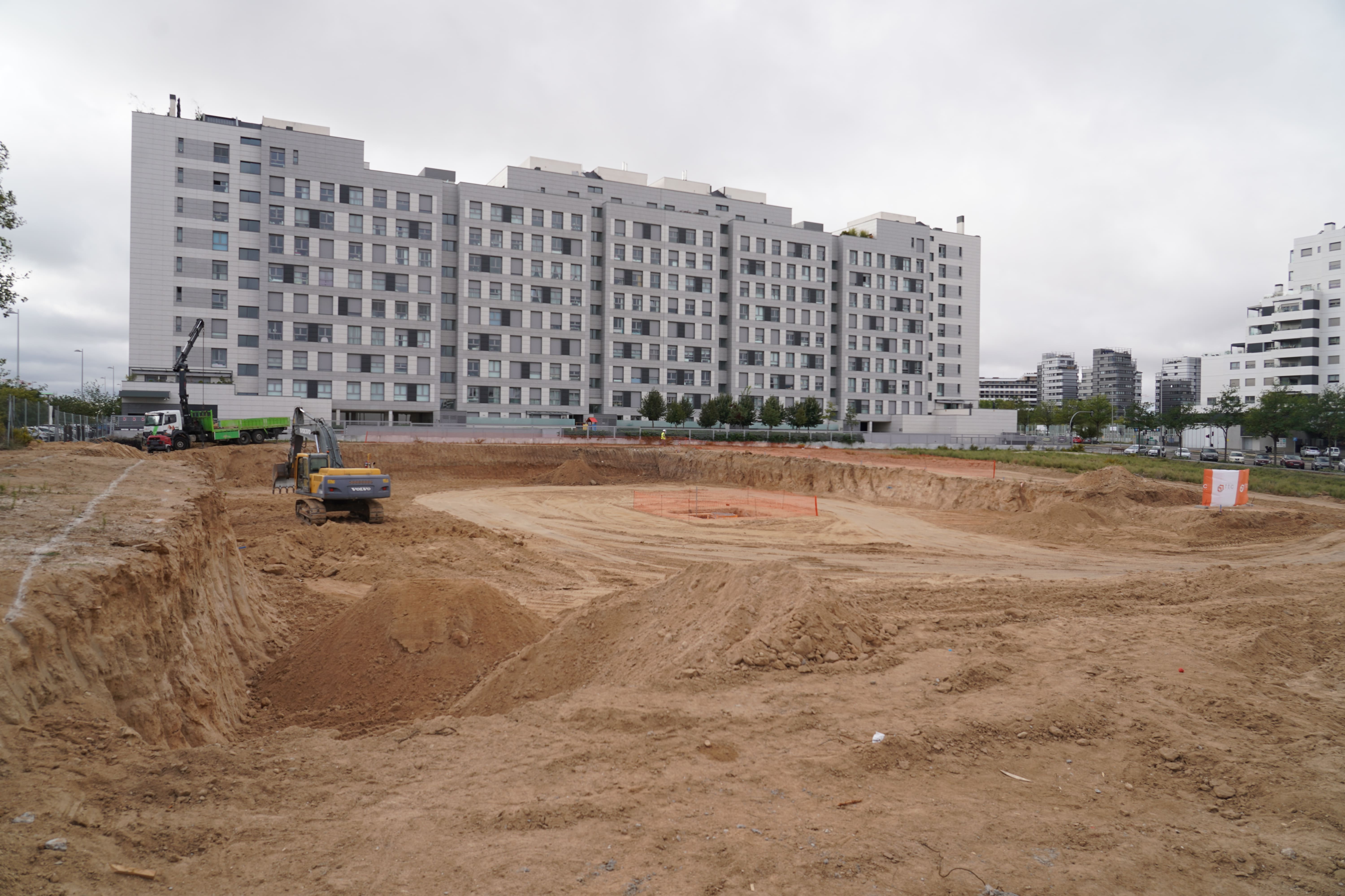 Arranca la construcción del nuevo centro cultural de Valdebebas, Madrid (Foto: Ayuntamiento)