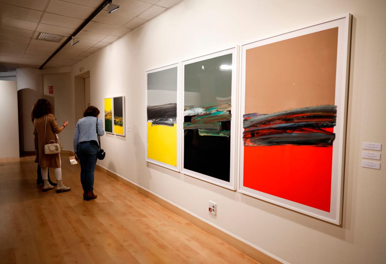 Exposición 'Huellas' de Rafael Canogar