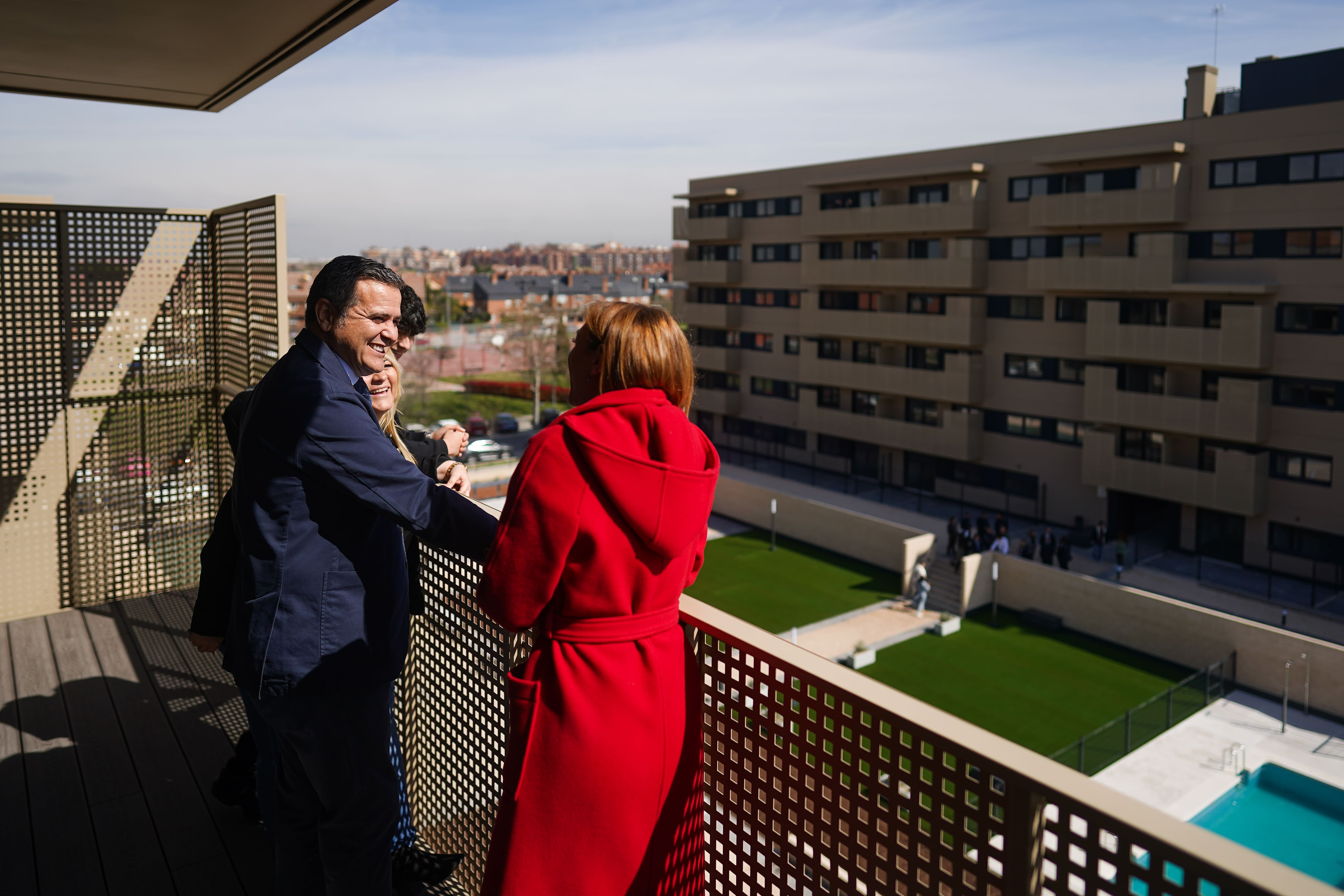 Visita a las viviendas del Plan Vive en Alcorcón/ Comunidad de Madrid