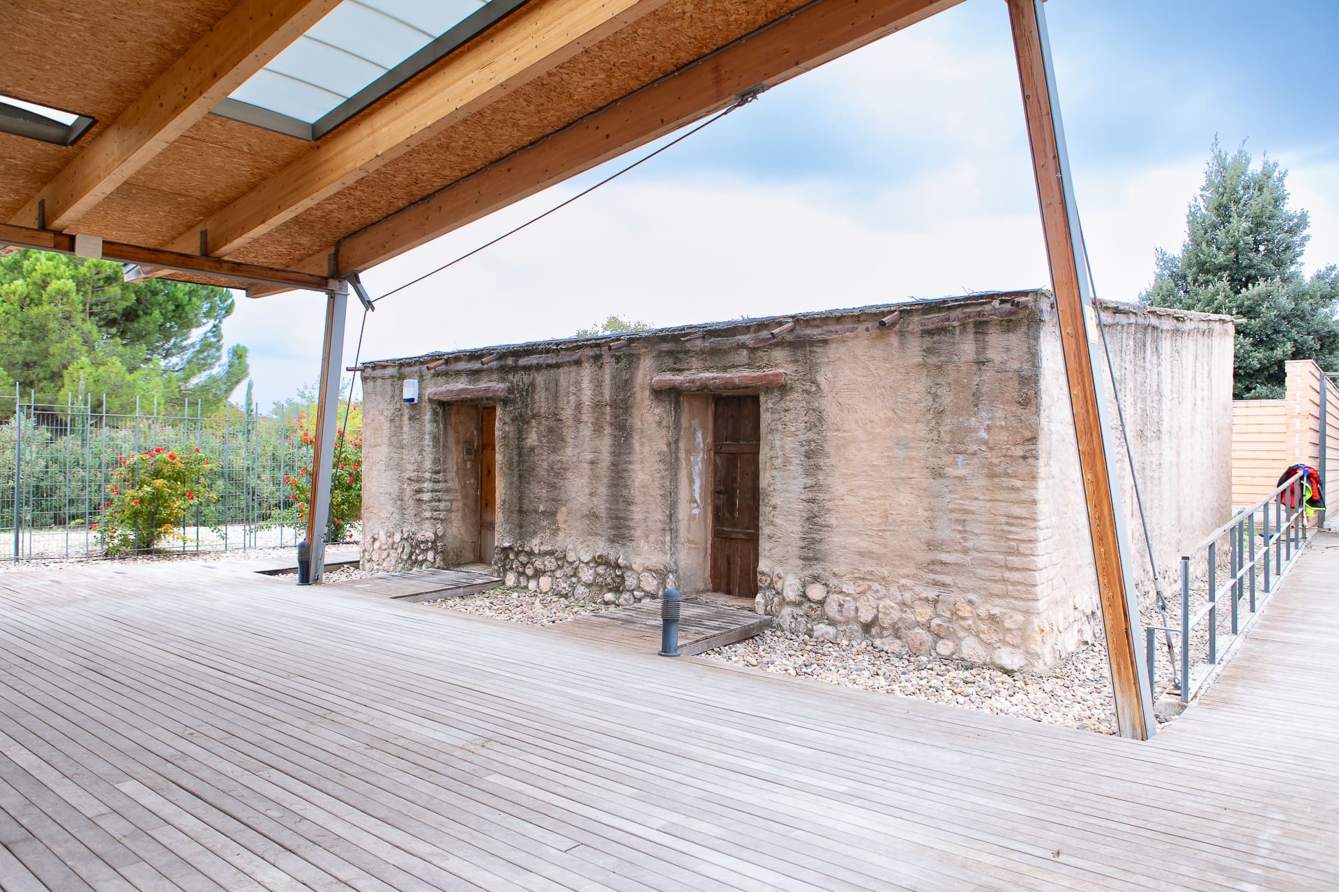 Centro de visitantes del yacimiento carpetano de Miralrío, en Rivas/ Yolanda Bermúdez