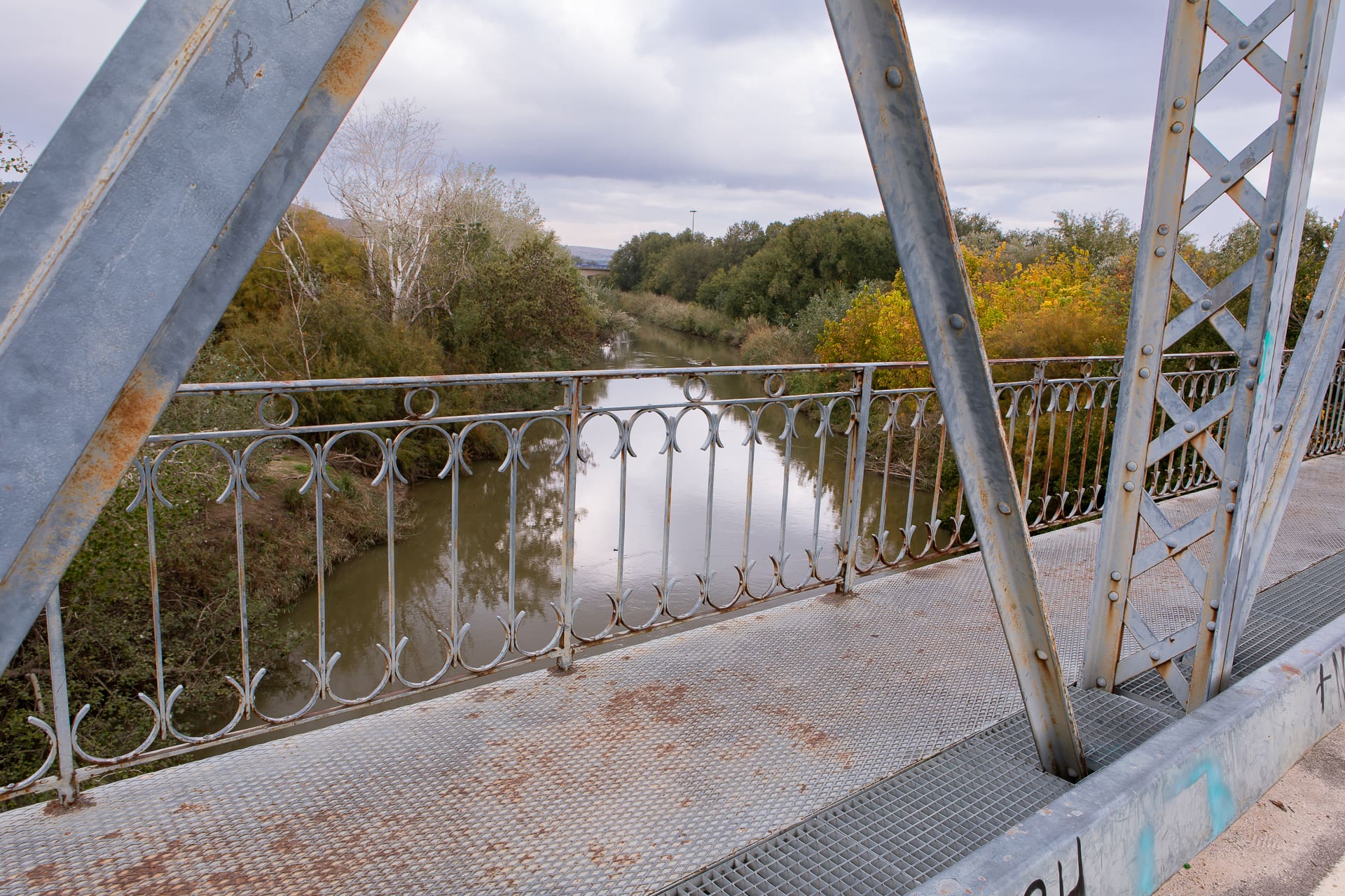 El río Jarama visto desde el Puente de La Paz. más conocido como Puente de Arganda/ Yolanda Bermúdez