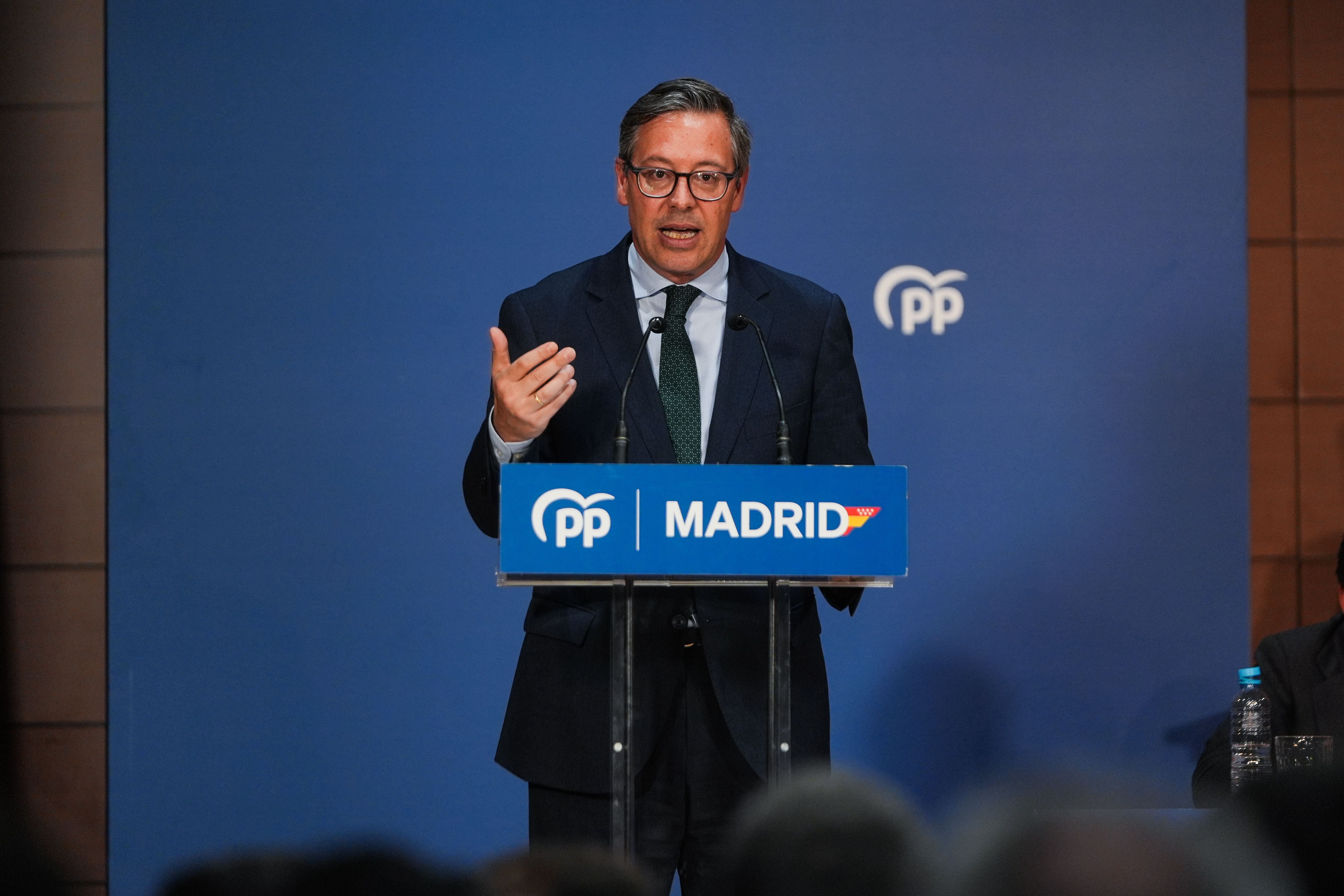 El secretario general del PP de Madrid, Alfonso Serrano