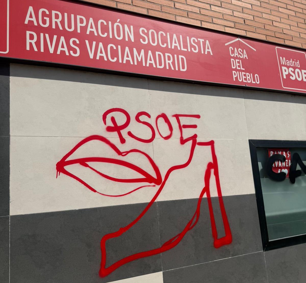 ataque PSOE Rivas
