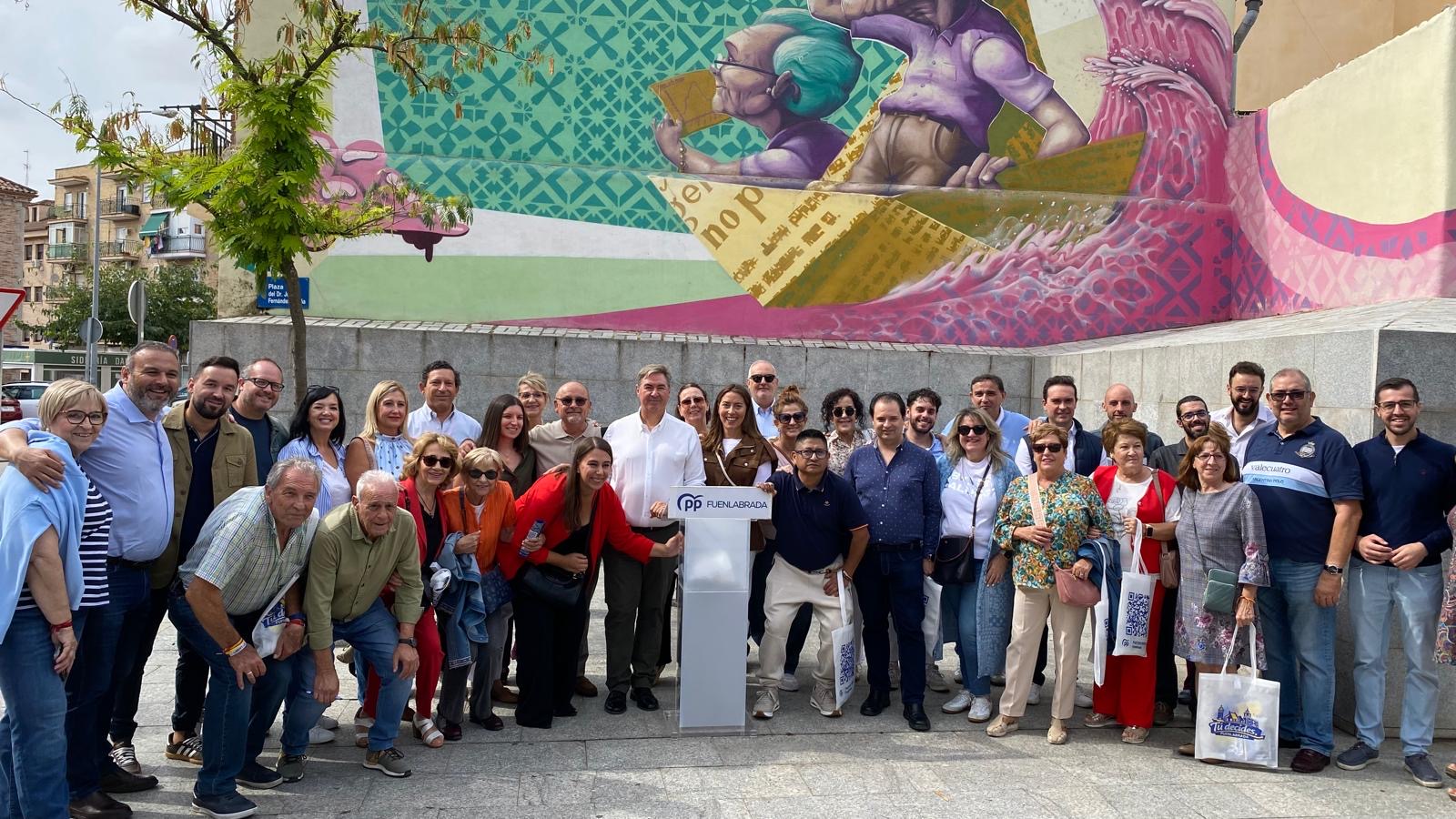 El PP se lanza a la campaña en Fuenlabrada a la espera de decidir su candidato a la Alcaldía - PP Fuenlabrada