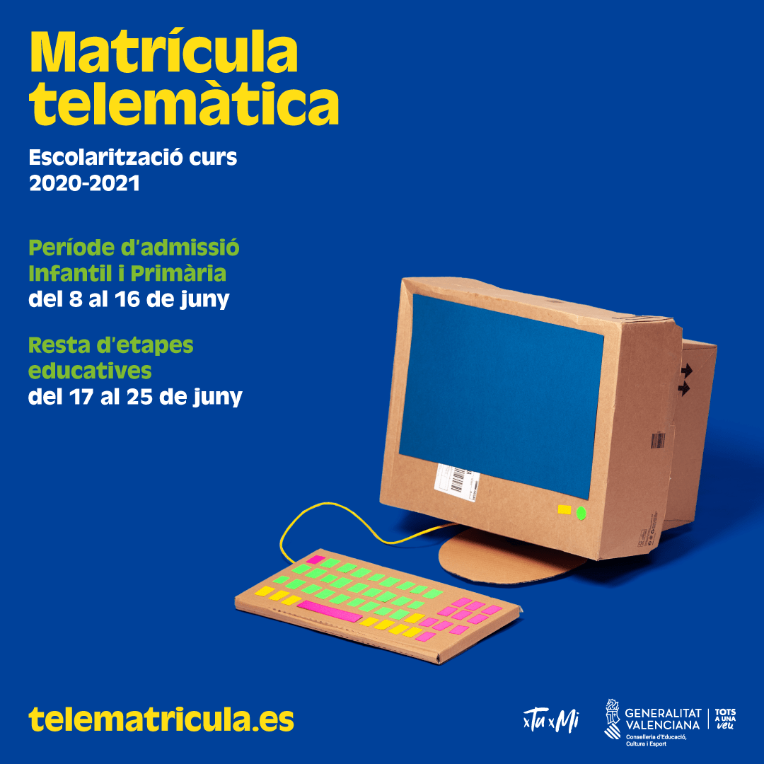 matricula telematica educacio