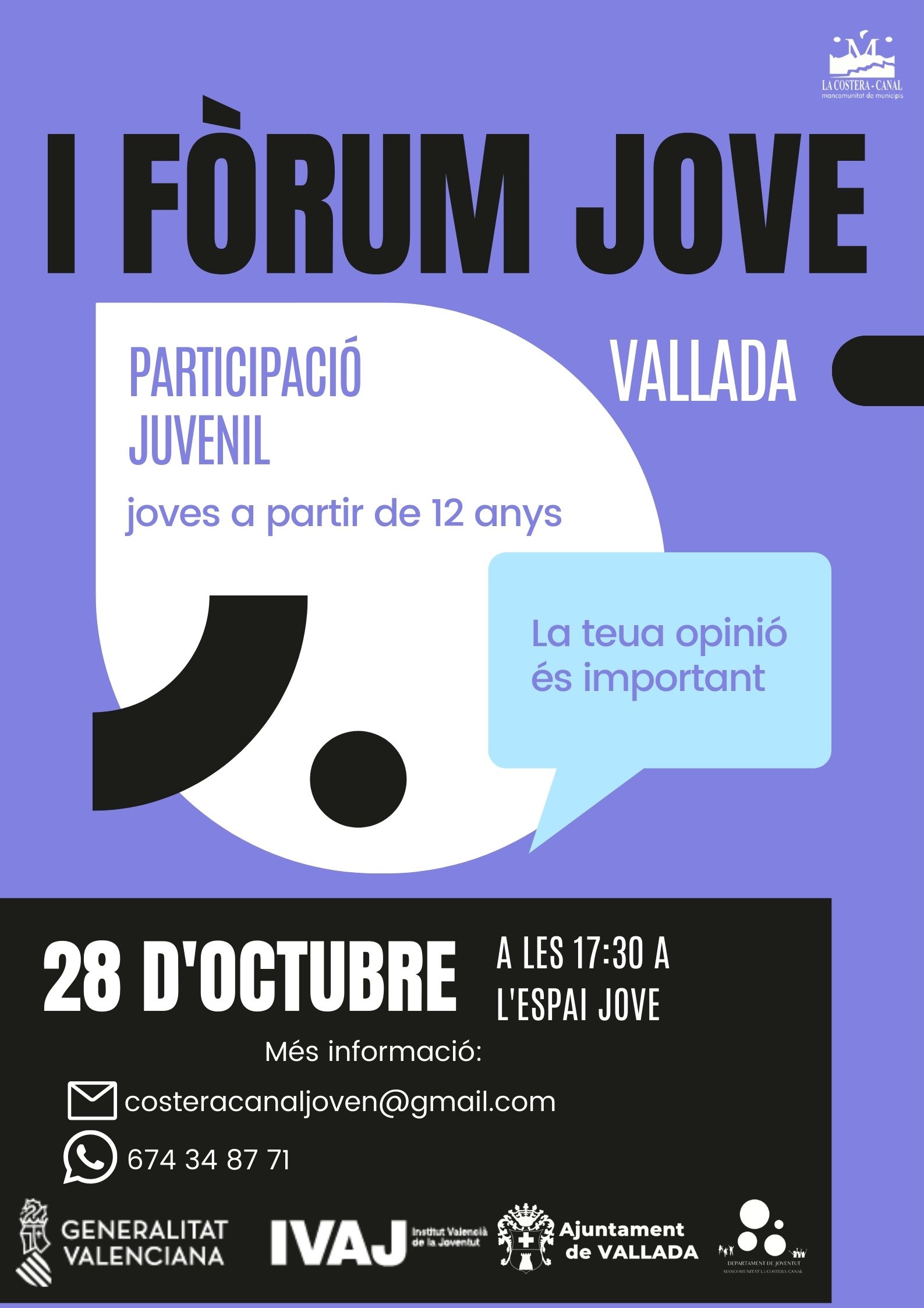 CARTELL FÒRUM JOVE
