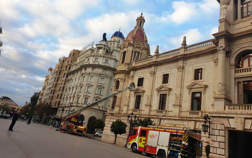 simulacre incendi valencia