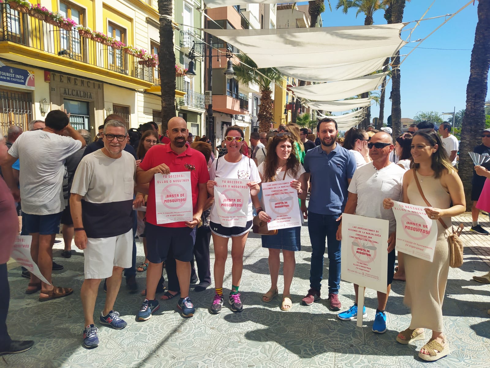 protesta mosquitos Grao