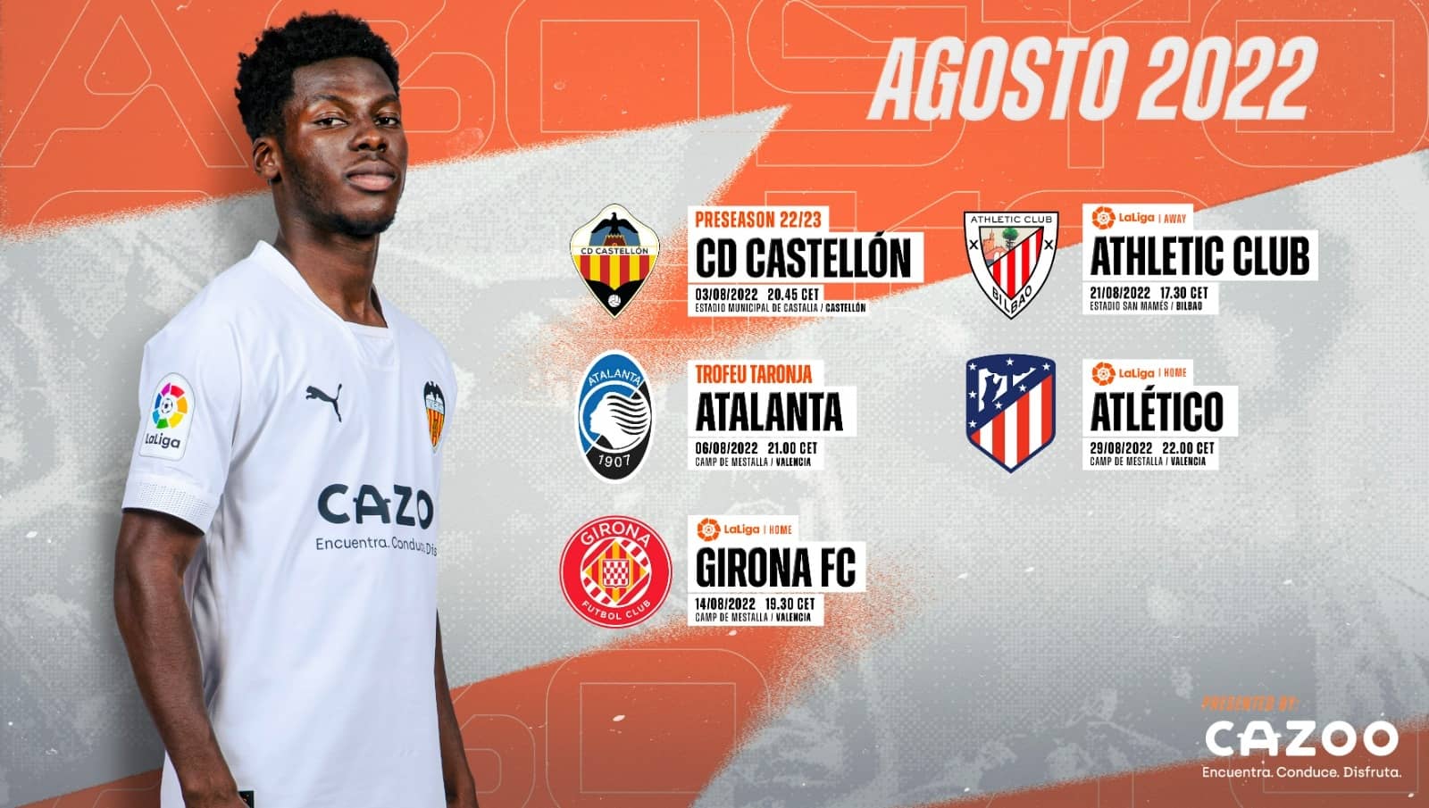 VALENCIA CF PARTITS