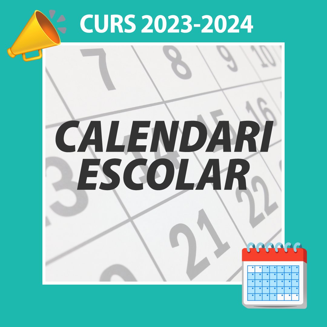 calendari escolar