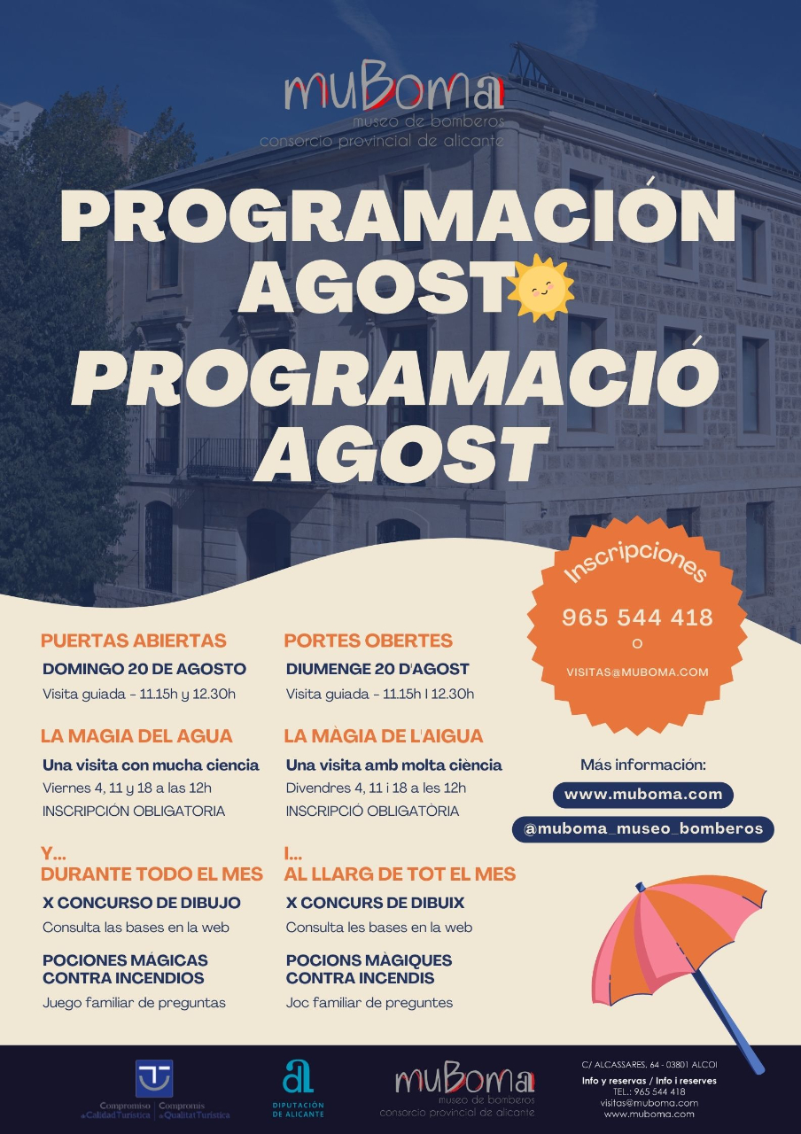 programacio agost del muboma