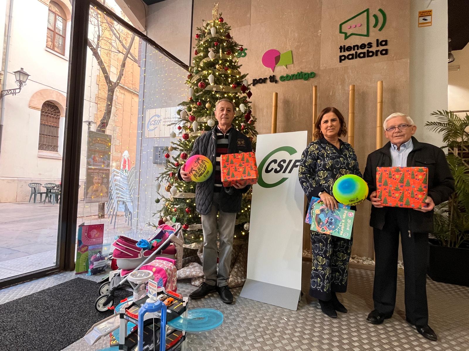 CSIF Recogida solidaria juguetes Castellón