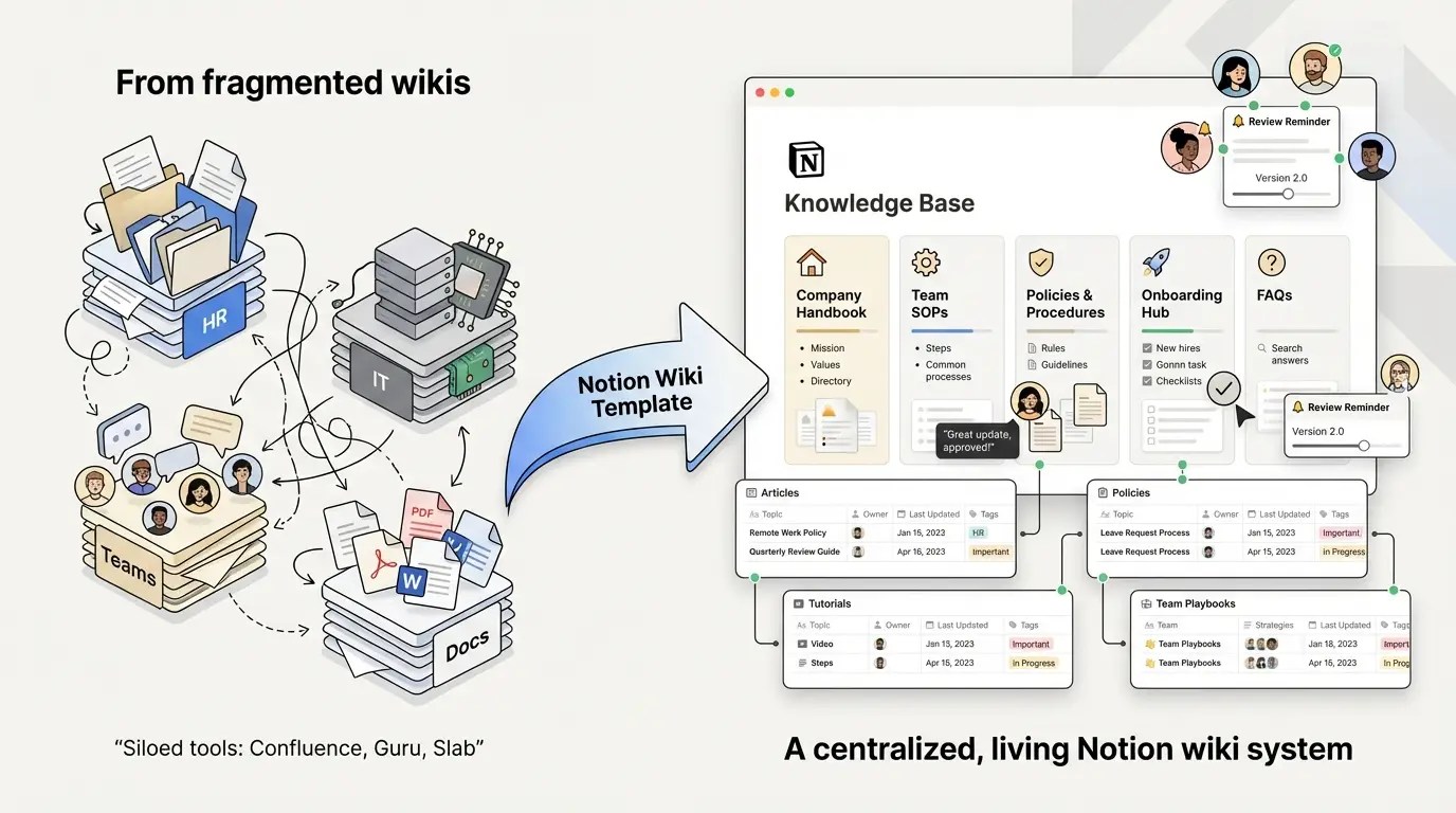 Notion Wikis Schema