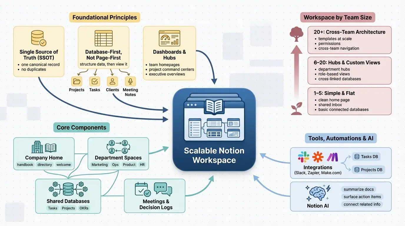 Notion workspace schema