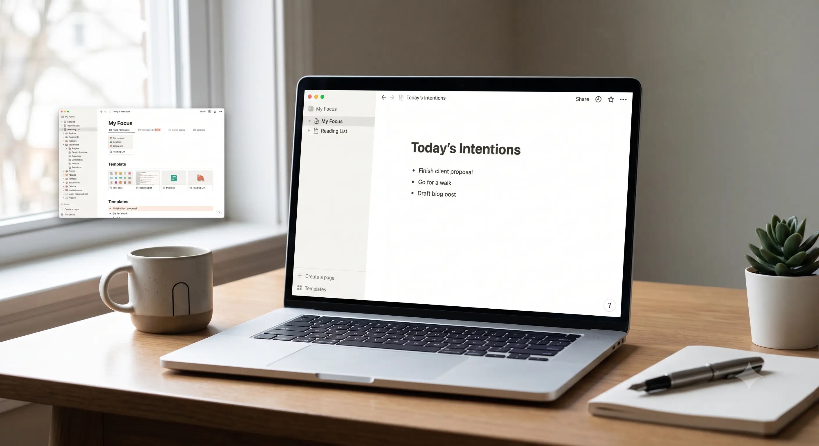 Today todo list mockup