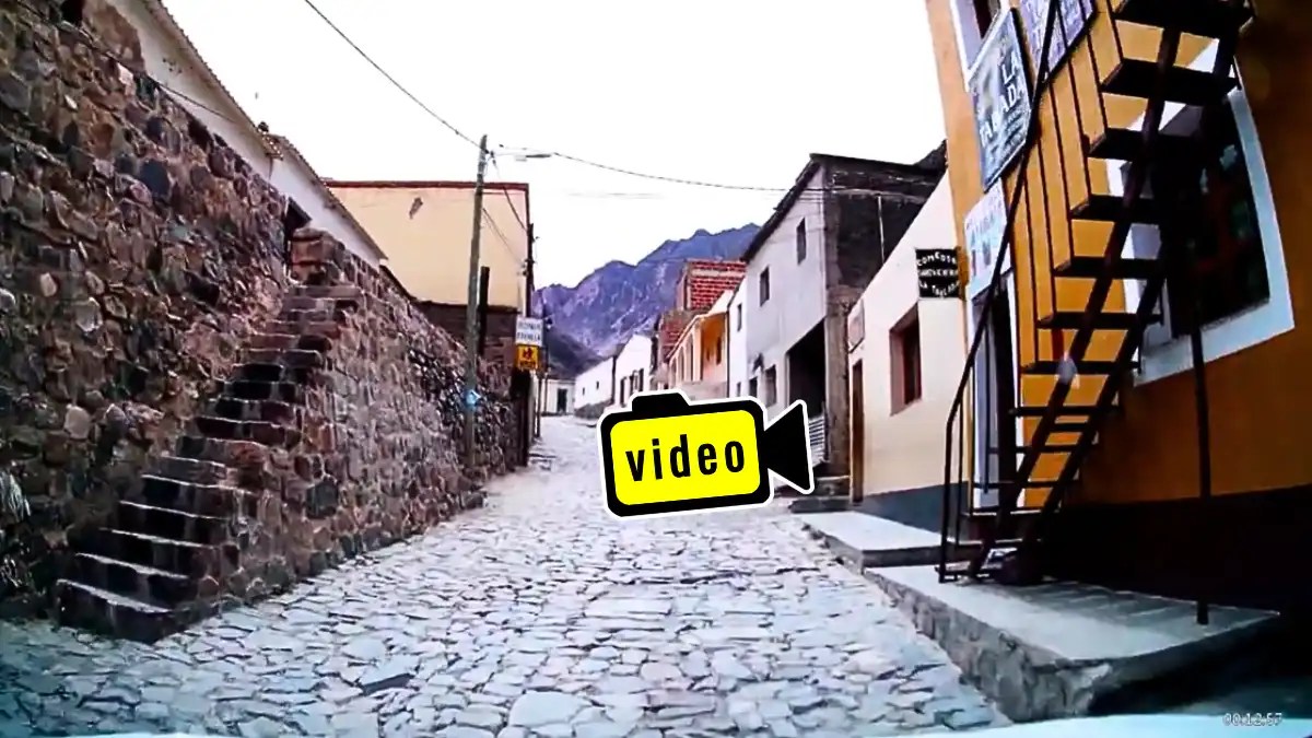 Imagen tomada recorriendo las calles de Iruya.