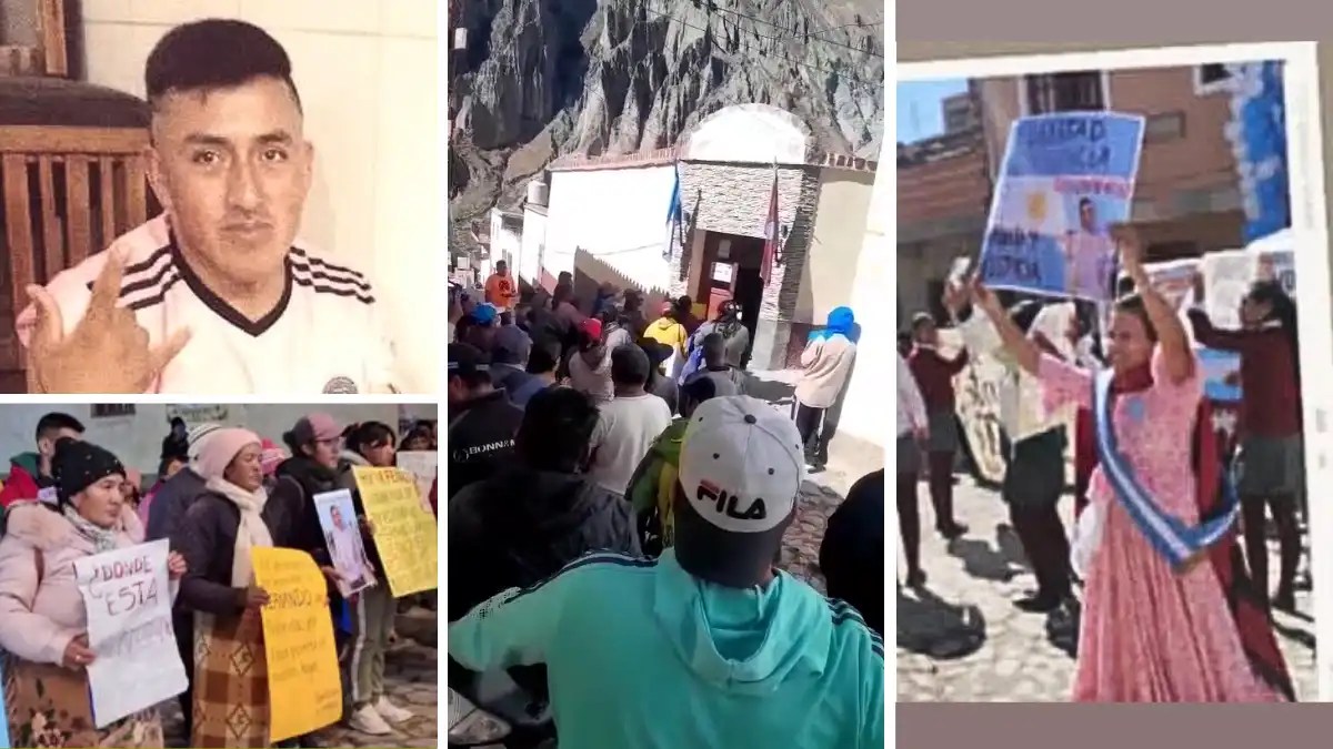 Vecinos y familiares que marcharán hoy por Fernando Rodríguez