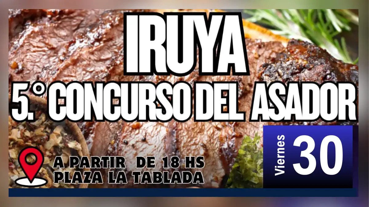 Portada: 5° Concurso del Asador en Iruya.
