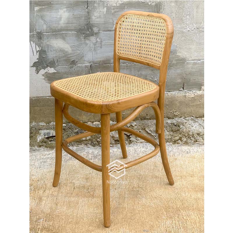 notogriyo furniture inggil bar chair kursi jati minimalis bar chair