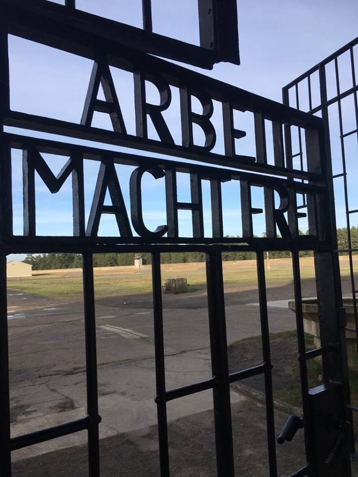 "Work makes you free" - Sachsenhausen Concentration Camp , January 2018