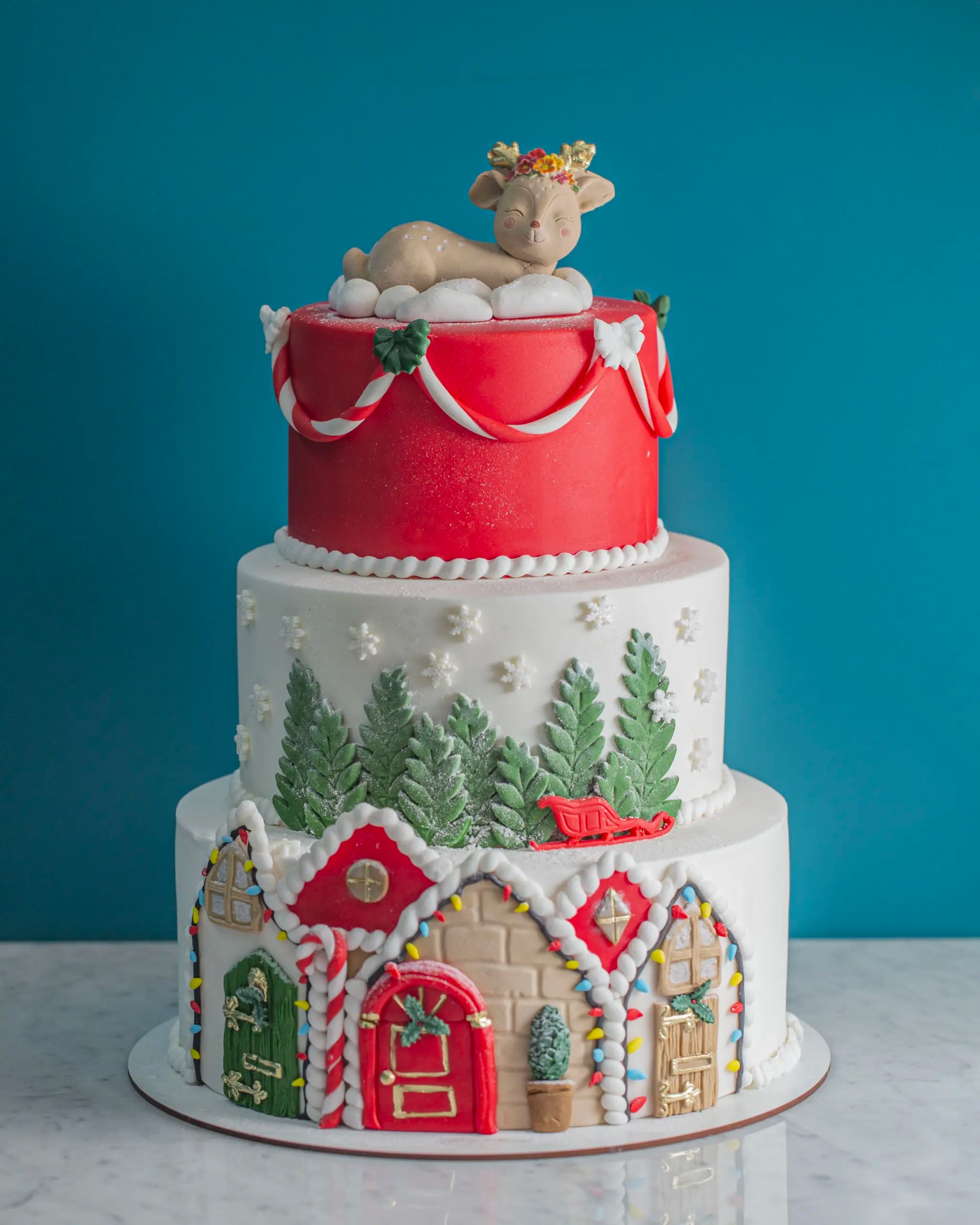 Cake design personnalisé Notre Plaisir