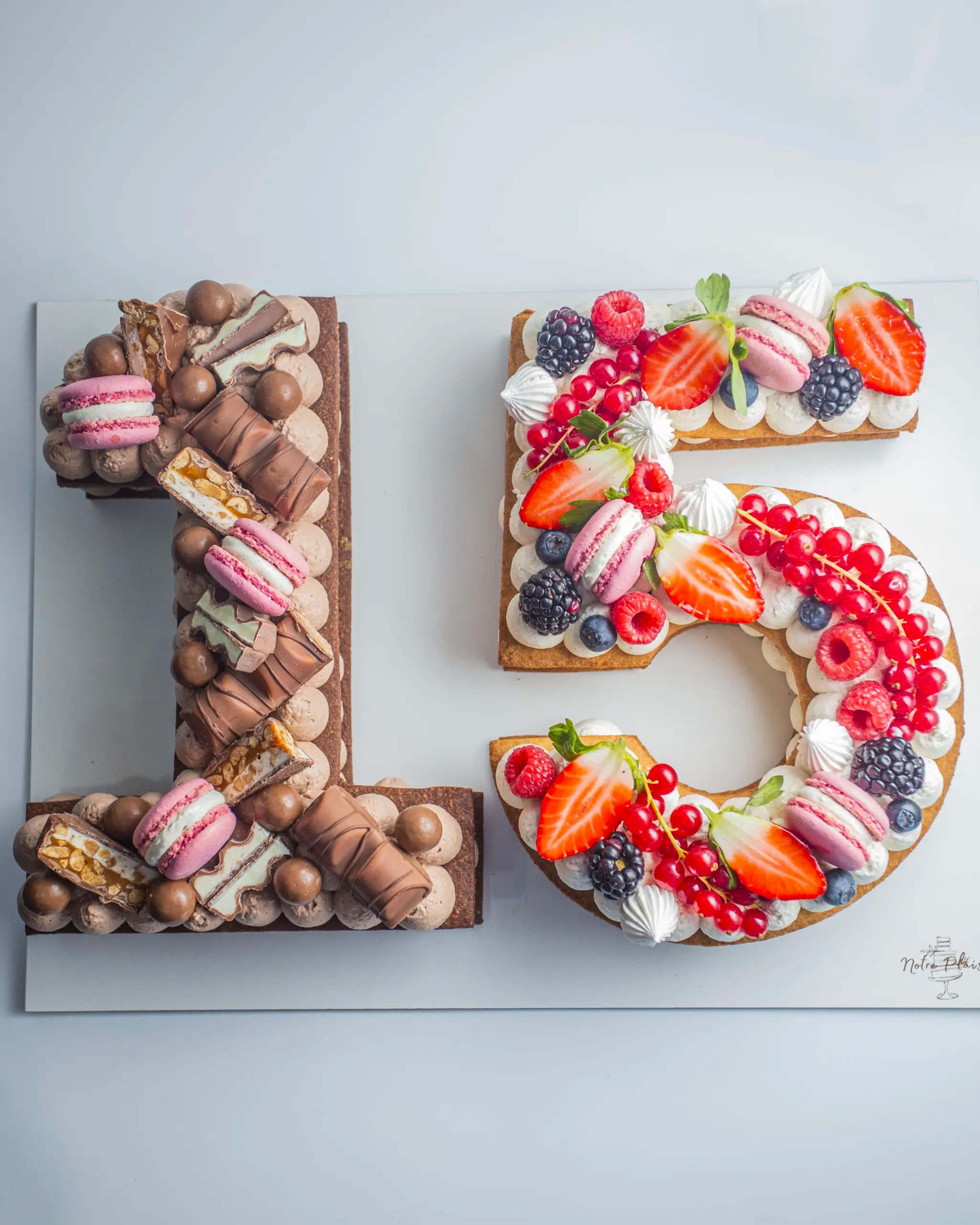 Number cake Notre Plaisir