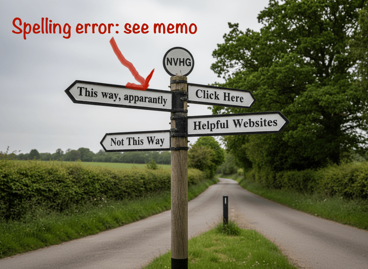 NVHG signpost