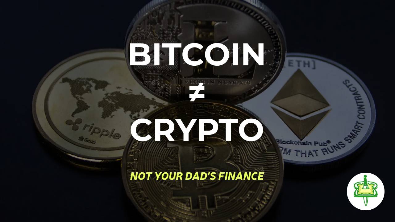 BITCOIN ≠ CRYPTO