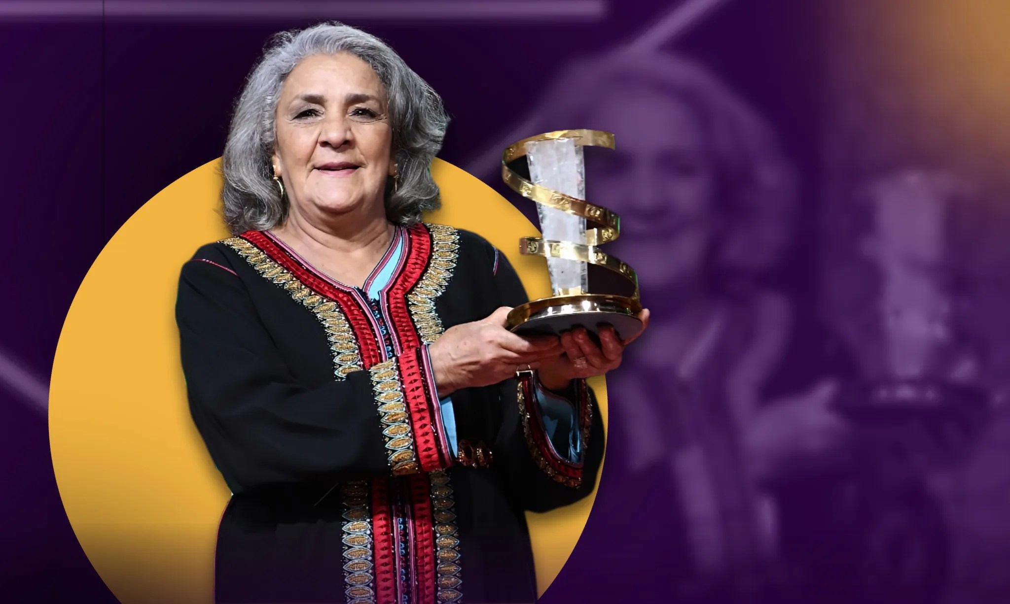 راوية تتوج بـ”النجمة الذهبية” في مهرجان مراكش… تكريماً لمسار فني استثنائي