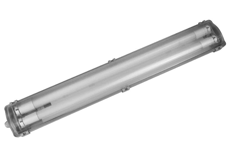 Plafoniera Lineare - 120 cm - Doppio Portatubo LED T8 - IP65 - Bianco