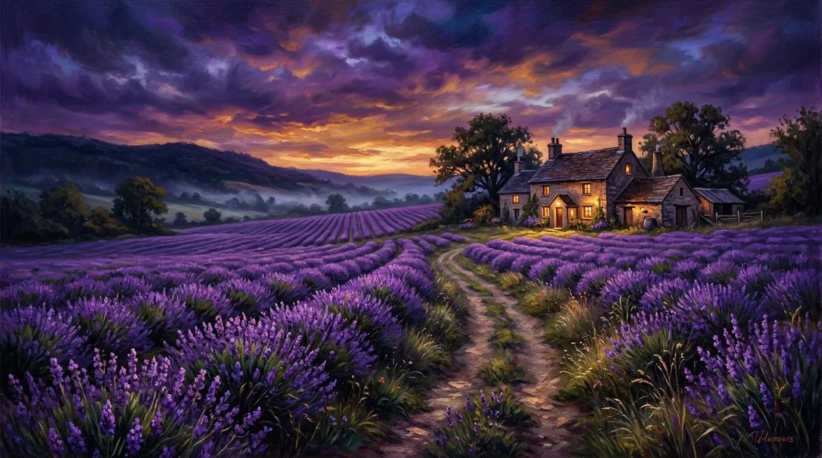 Lost in the Lavender Fields