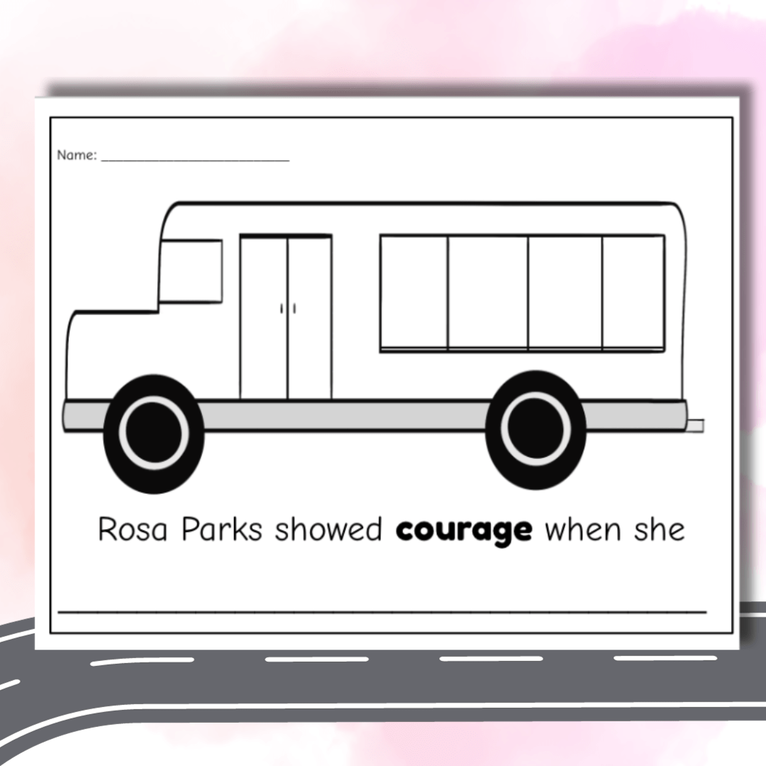 I am rosa parks activities - novel effect