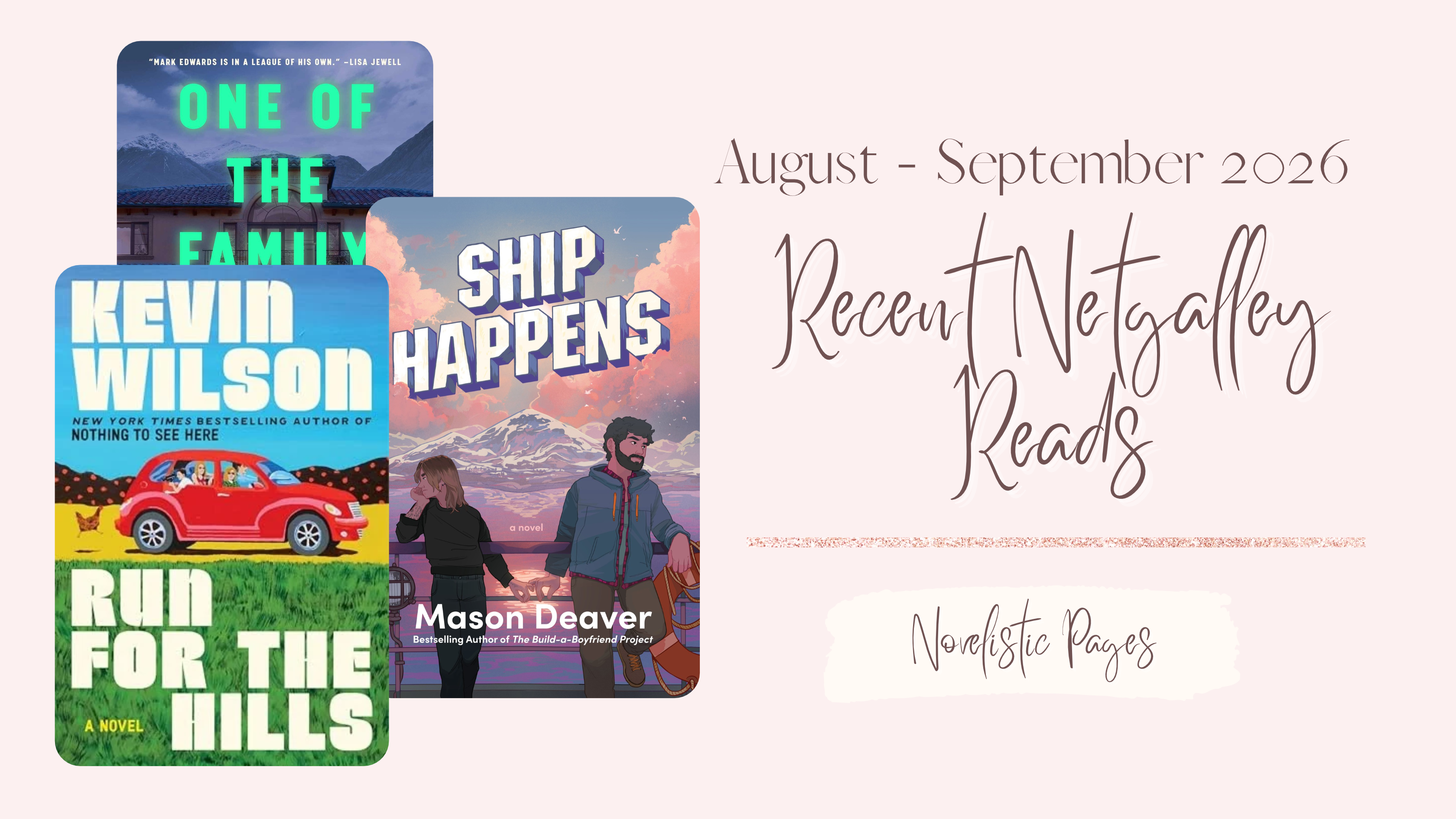 Recent NetGalley Reads | August – September 2026