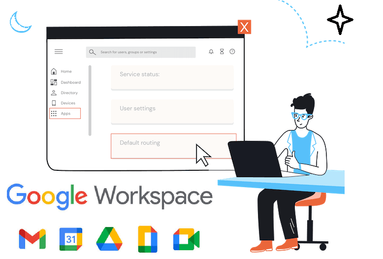 How to Configure a Default Route in Google Workspace
